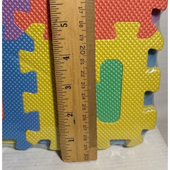 EVA Foam Alphabet Number Puzzle Mats For Kids Non-Toxic Educational Floor Tiles - Picture 4 of 6